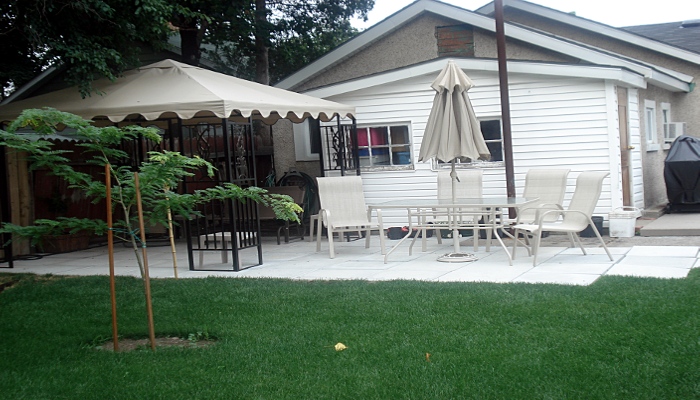 Patio, final