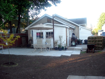 Patio, after